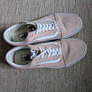 Vans Pink Suede Sneakers